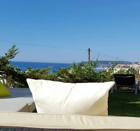 Cap Au Sud,Vue Panoramique Mer,Piscine Menton Exterior photo