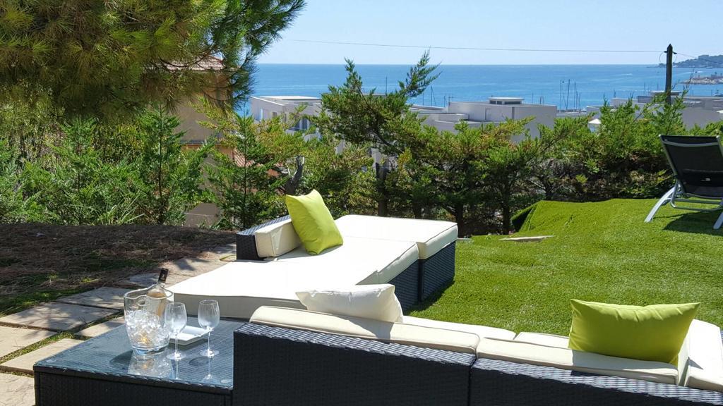 Cap Au Sud,Vue Panoramique Mer,Piscine Menton Exterior photo