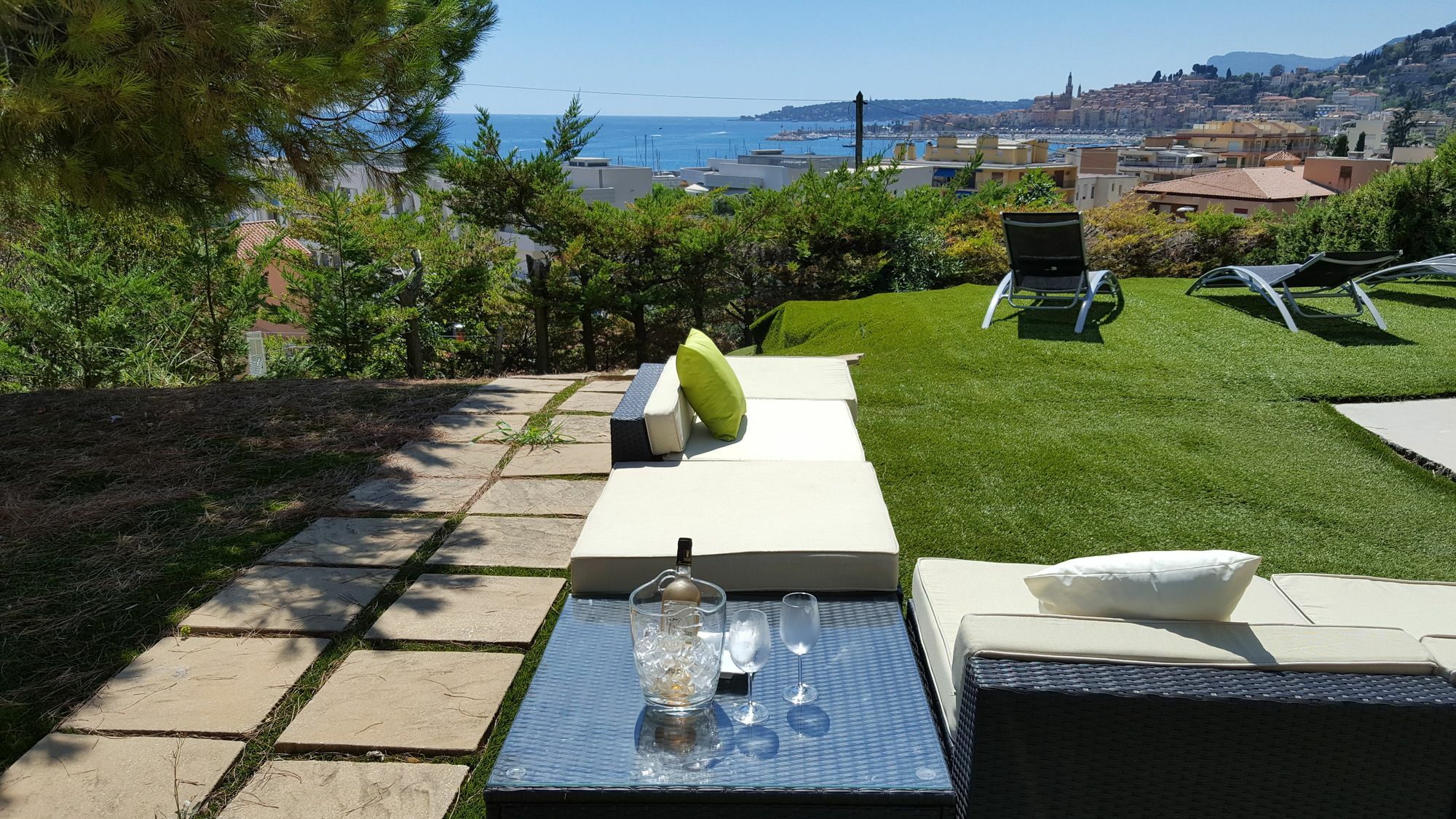 Cap Au Sud,Vue Panoramique Mer,Piscine Menton Exterior photo